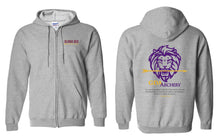 Gloria Deo Academy - Archery | Full-Zip Hoodie | A186