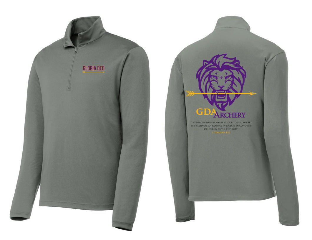 Gloria Deo Academy - Archery | Competitor Quarter-Zip Pullover | A186