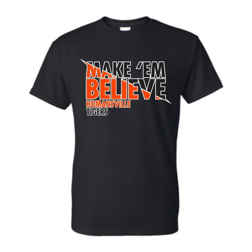 Humansville Tigers Booster Club | Dryblend Short Sleeve T-Shirt | A391