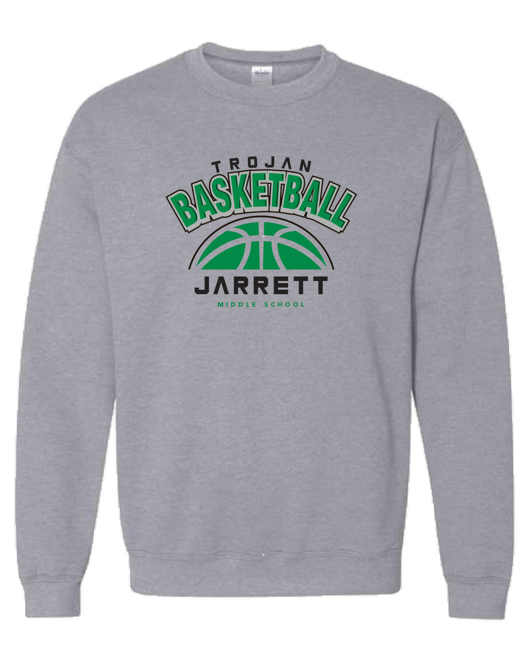 Jarrett Basketball | Crewneck Sweatshirt | A514