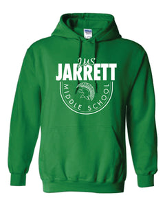 Jarrett Middle School | Green Hoodie | A361