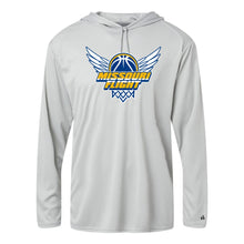 Missouri Flight | Hooded Long Sleeve T-Shirt | A209b