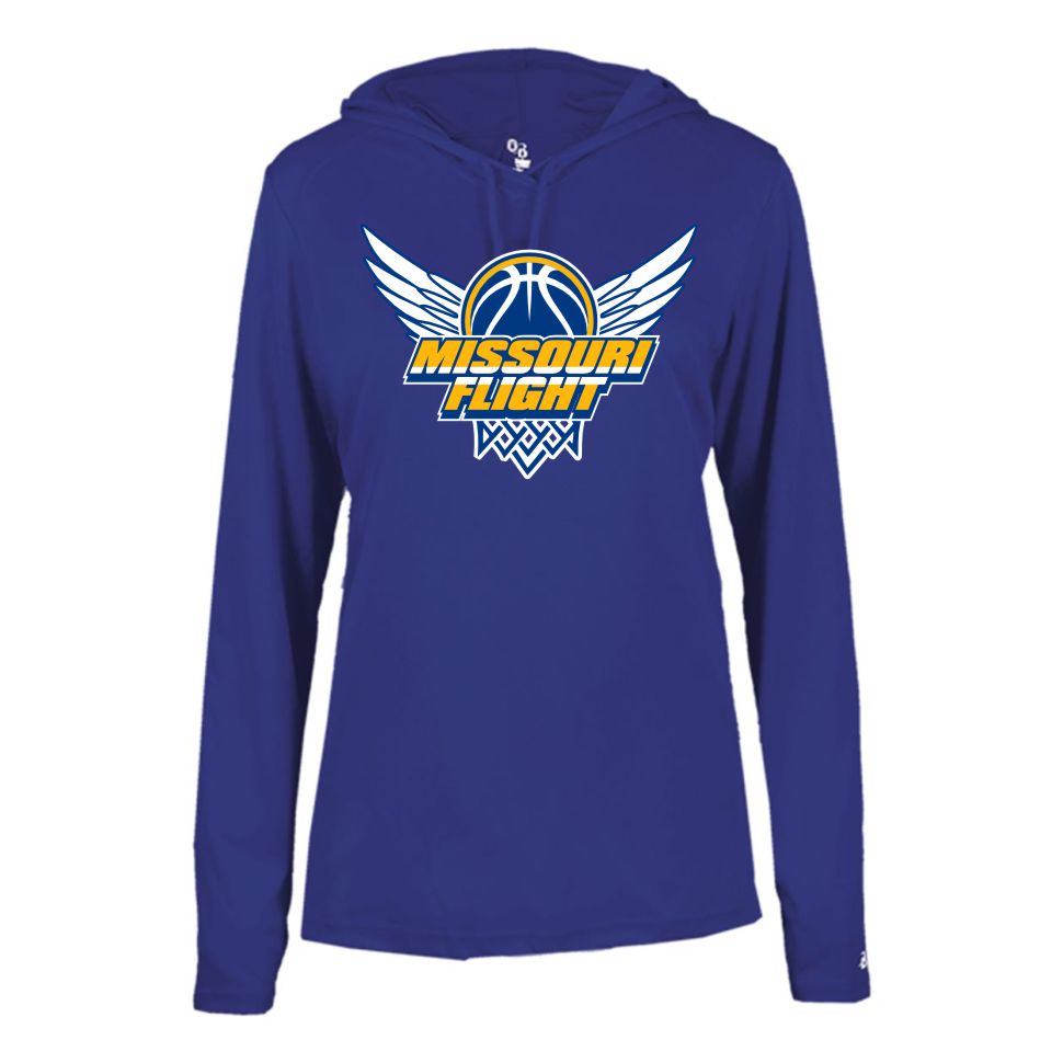 Missouri Flight | Women's Hooded Long Sleeve T-Shirt | A209