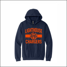 Lighthouse Chargers Basketball | "Lines" Softstyle Hoodie | A521