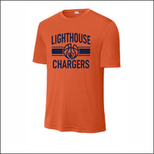 Lighthouse Chargers Basketball | "Lines" Performance T-Shirt | A521
