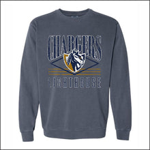 Lighthouse Chargers Basketball | "Diamond" Comfort Color Crewneck | A521