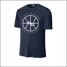Lighthouse Chargers Basketball | "Basketball" Performance T-Shirt | A521