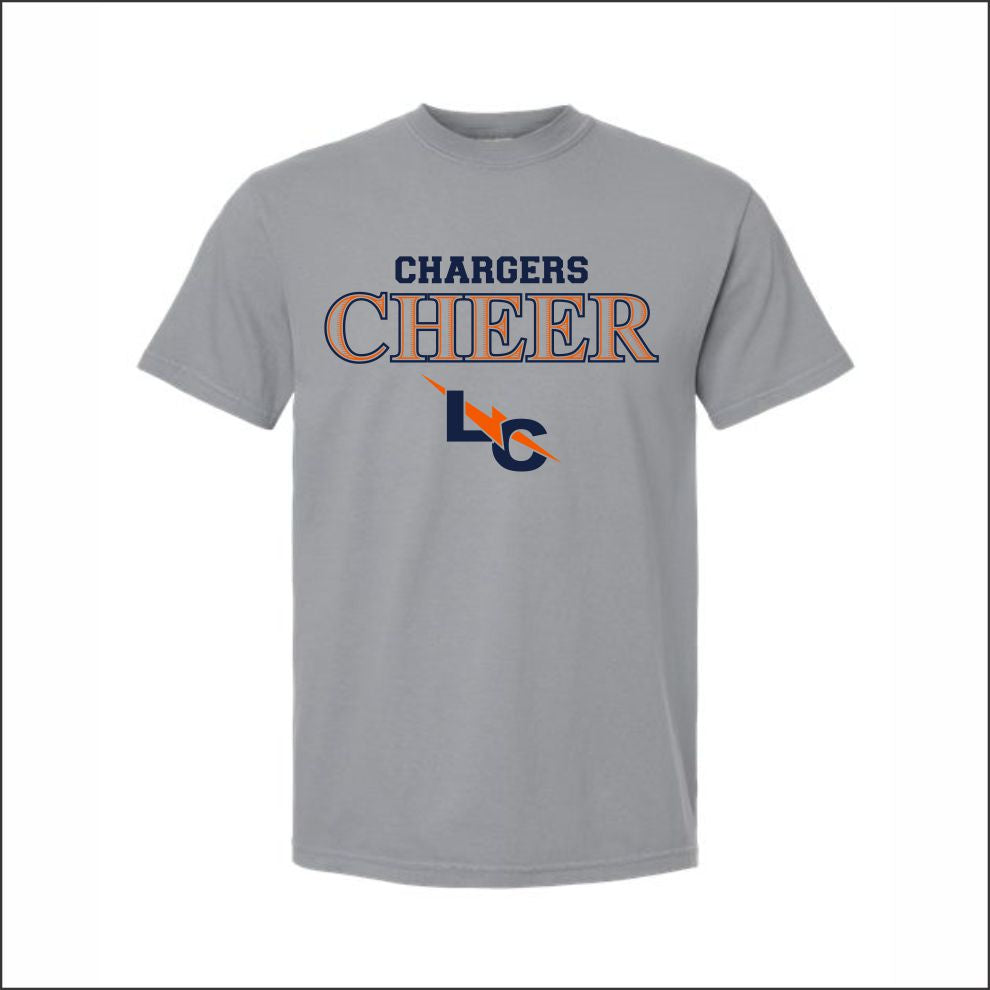 Lighthouse Chargers Basketball | Cheer Comfort Color T-Shirt | A521