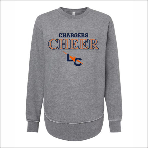 Lighthouse Chargers Basketball | Cheer Women's Crewneck | A521