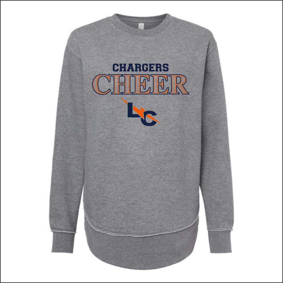 Lighthouse Chargers Basketball | Cheer Women's Crewneck | A521