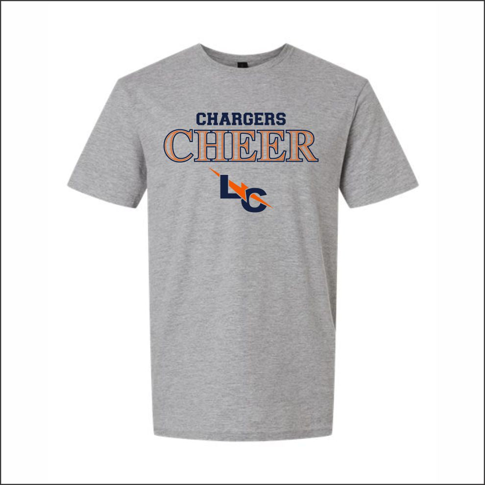 Lighthouse Chargers Basketball | Cheer Softstyle T-Shirt | A521