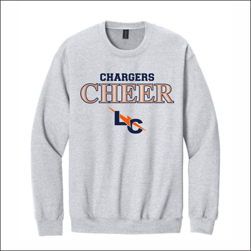 Lighthouse Chargers Basketball | Cheer Midweight Crewneck | A521