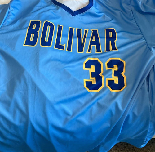 Bolivar Baseball Club - Kelley | Baby Blue Jersey | A196