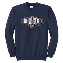 Lighthouse Football/Cheer | Chargers Crewneck Sweatshirt | A738