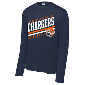 Lighthouse Chargers Basketball Fanwear | Chargers Competitor Long Sleeve Tee | A174