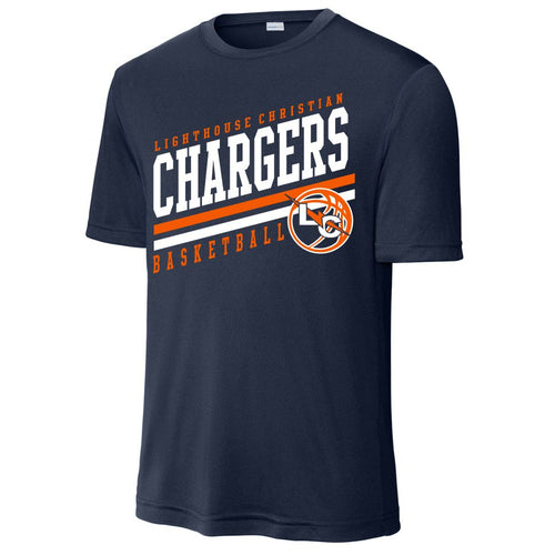 Lighthouse Chargers Basketball Fanwear | Chargers Competitor T-Shirt | A174