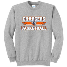 Lighthouse Chargers Basketball Fanwear | Diagonal Lines Crewneck | A174