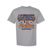 Chargers Track and Field Fan Wear "Script" | Comfort Color T-Shirt | A224