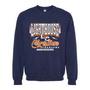 Chargers Fan Wear "Script" | Softstyle Crewneck | A224