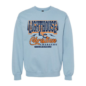 Chargers Fan Wear "Script" | Softstyle Crewneck | A224