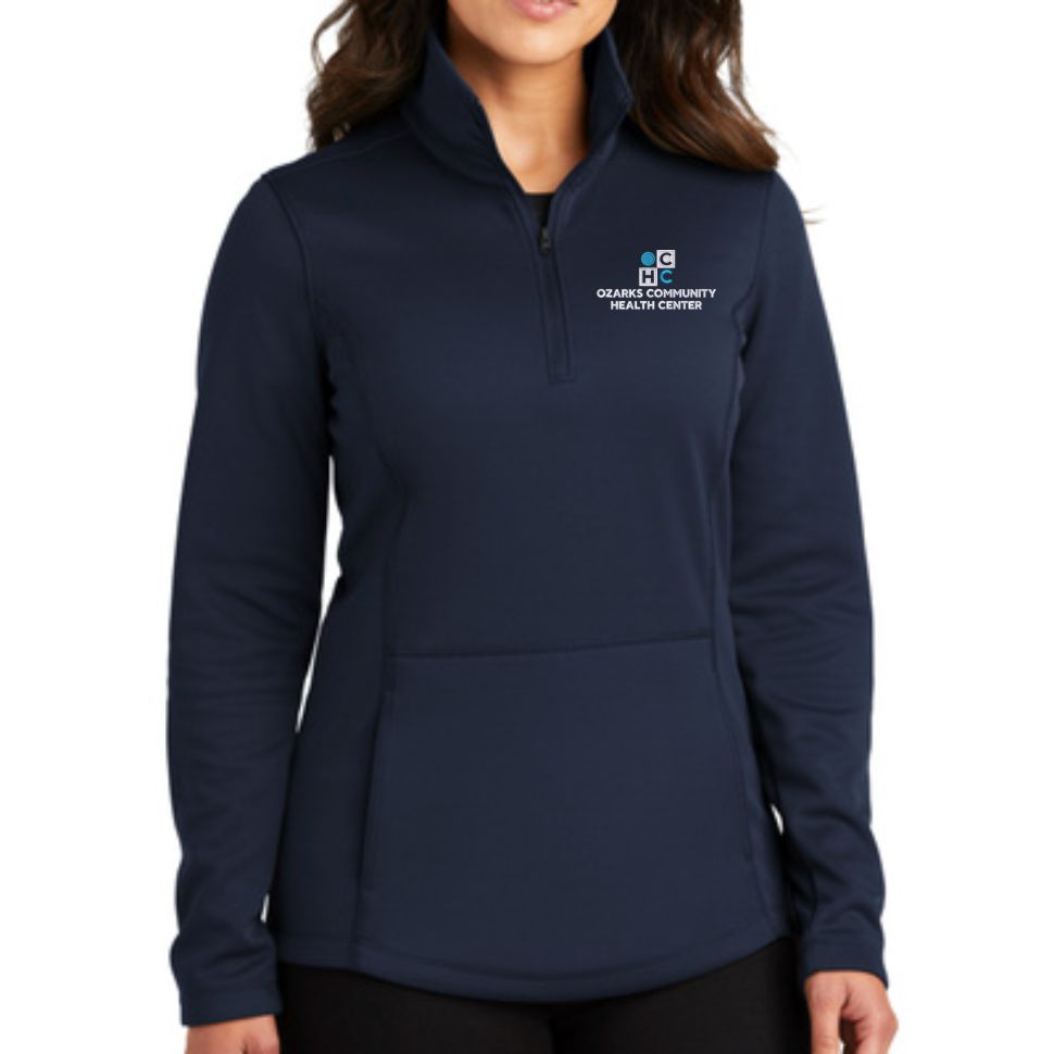 OCHC Fall Apparel Store | Women's Fleece 1/4 Zip Pullover | A398