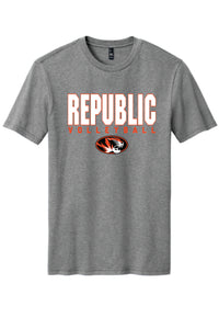 Republic Volleyball | "Tiger" Perfect Blend Tee | A259b