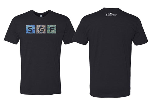 Springfield-Branson National Airport | Squares T-Shirt | A375