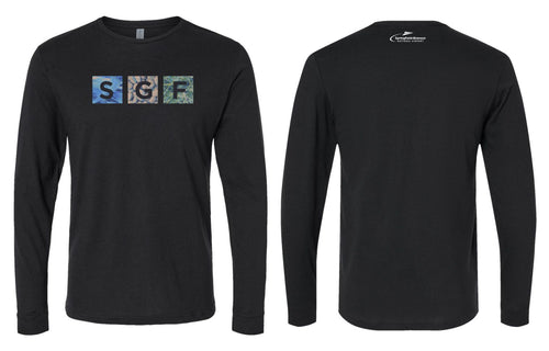 Springfield-Branson National Airport | Squares Long Sleeve T-Shirt | A375b
