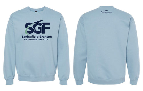 Springfield-Branson National Airport | Logo Crewneck Sweatshirt | A375