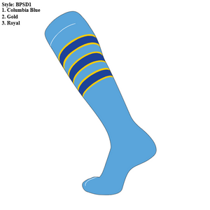 Bolivar Baseball Club - Kelley | TCK Baseball Socks | A196