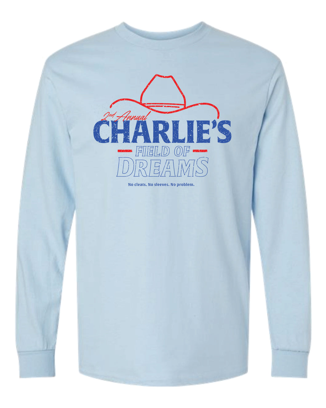 Charlie's Field of Dreams | Long Sleeve T-Shirt | A351