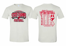 Tipton Football State Champs 2025 | Short Sleeve Tee | A494