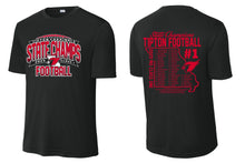 Tipton Football State Champs 2025 | Moisture Wicking Tee | A494