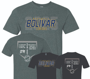 Bolivar Baseball Senior Tee | SoftStlye Tee | A231