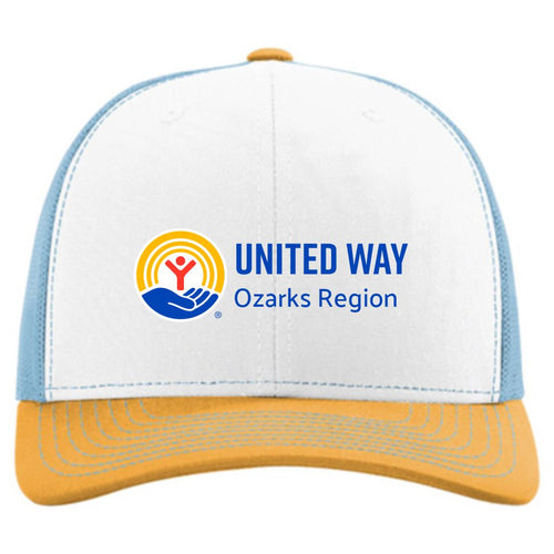 United Way Ozarks Region | Snapback Trucker Cap | A528