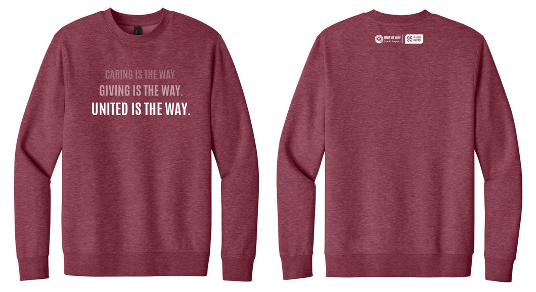 United Way Ozarks Region | Crewneck Sweatshirt | A528
