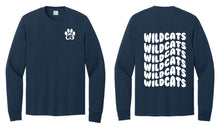 Wanda Gray Elementary | Wavy Long Sleeve Tee | A739