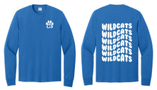 Wanda Gray Elementary | Wavy Long Sleeve Tee | A739