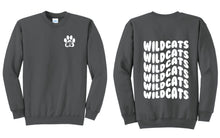 Wanda Gray Elementary | Wavy Crewneck Sweatshirt | A739