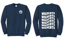 Wanda Gray Elementary | Wavy Crewneck Sweatshirt | A739