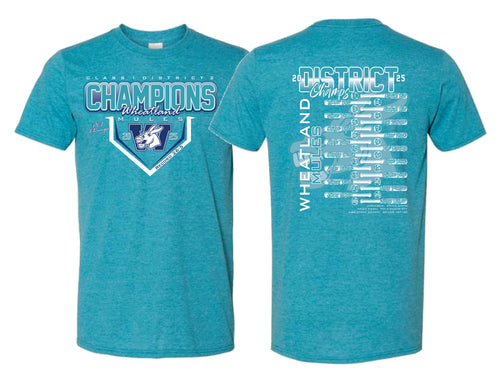 Wheatland Softball District Champs 2025 | T-Shirt | A506